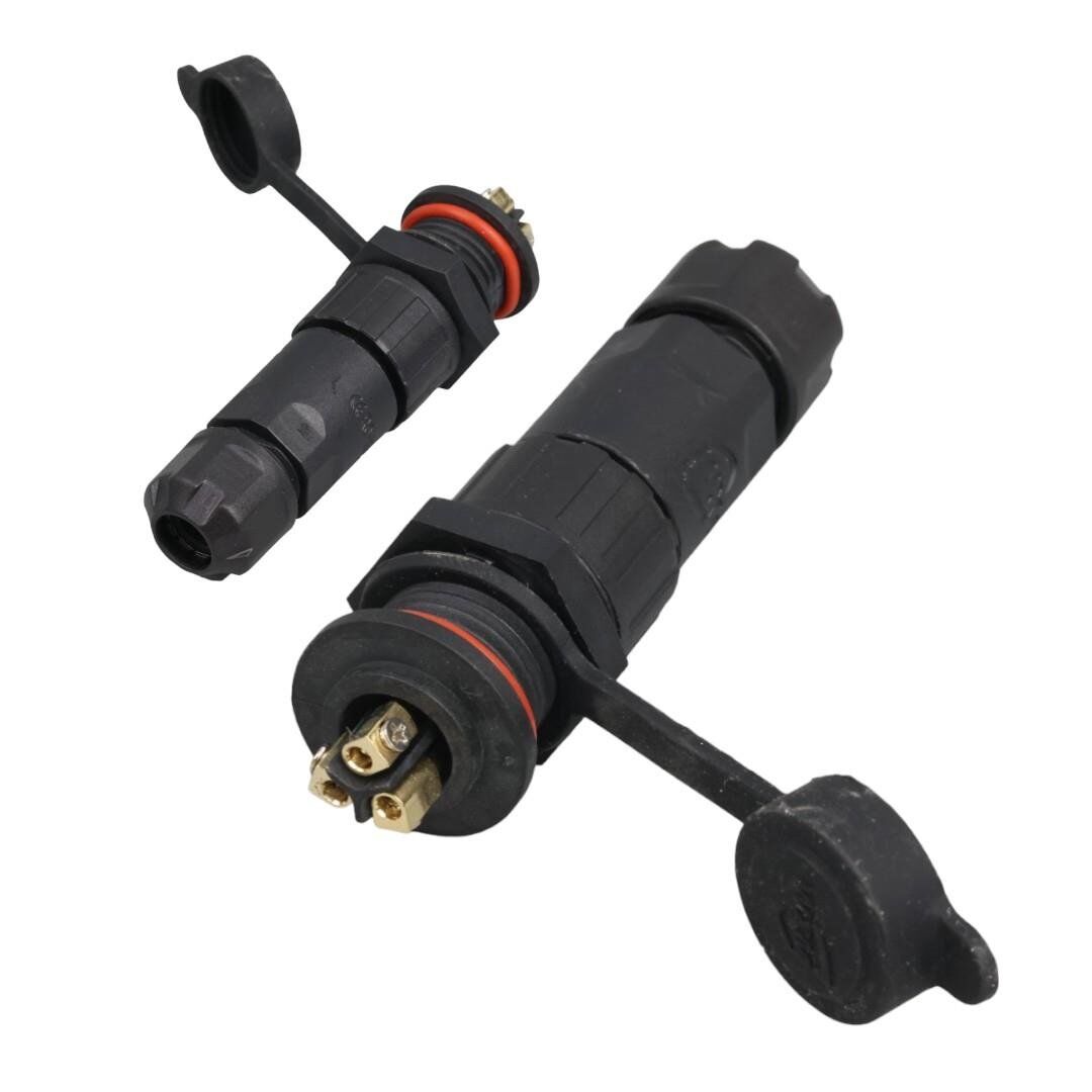 IC-266M 16Mm Su Geçirmez Konnektor Şase Seyyar Takım 3P