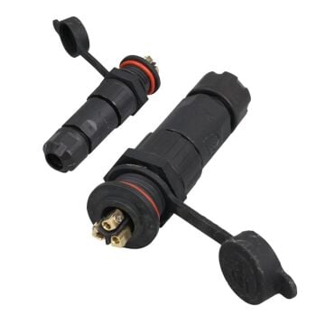 IC-266M 16Mm Su Geçirmez Konnektor Şase Seyyar Takım 3P