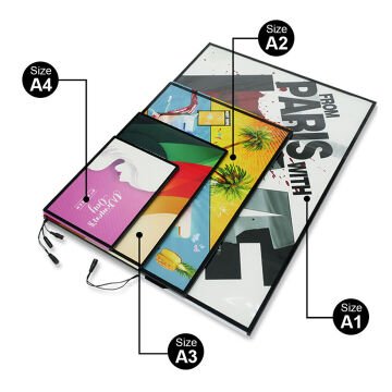 PowerMaster PM-21756 Ledli A2 Değiştirilebilir Reklam Poster Çerçevesi (Tabela)