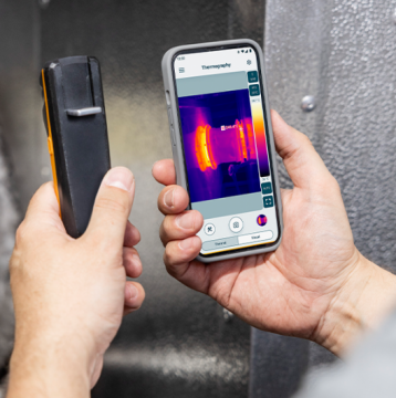 Testo 860İ Akıllı Termal Kamera Sıcaklık ve Su Kaçağı Tespit Cihazı | Çantalı Set