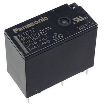 ALQ112-12V 5 Pin Röle (Kombi Kartı İçin Rolesi)