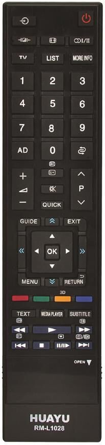 Toshiba Rm-L1028 3D Lcd Plazma Led Tv Kumandası