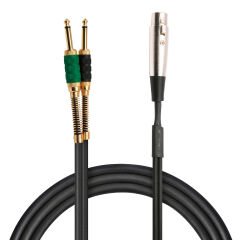 Magicvoice LD369A Canon Erkek - 6.3 Mono Erkek 10 Metre Kablo