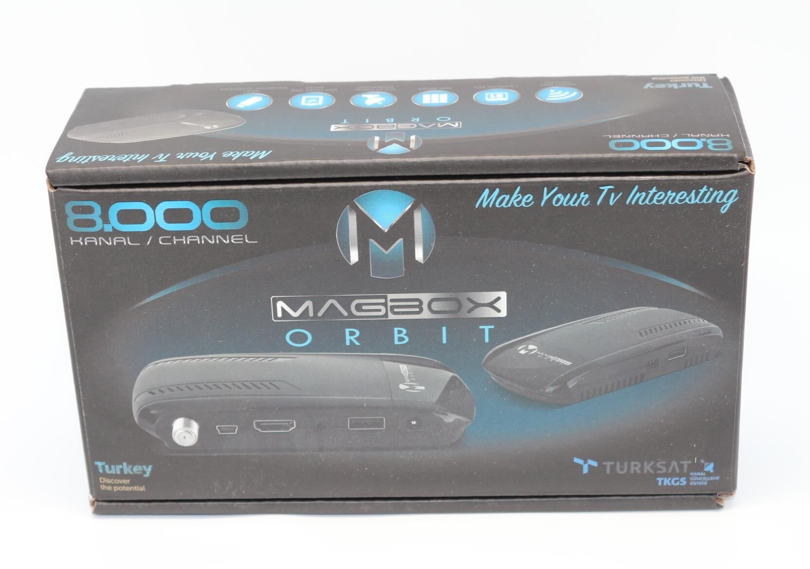 Magbox Orbit Mini Full Hd Uydu Alıcısı Tkgs'li (Youtube'lu)