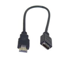 HDMI Kablo Erkek-Dişi 30 Cm Uzatma (Mini HD Recevier İçin)