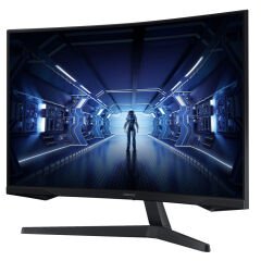 SAMSUNG ODYSSEY G5 C27G55TQWRXUF 271 MS 144 HZ FREESYNC 2K CURVED GAMİNG MONİTÖR (TEŞHİR ÜRÜN)