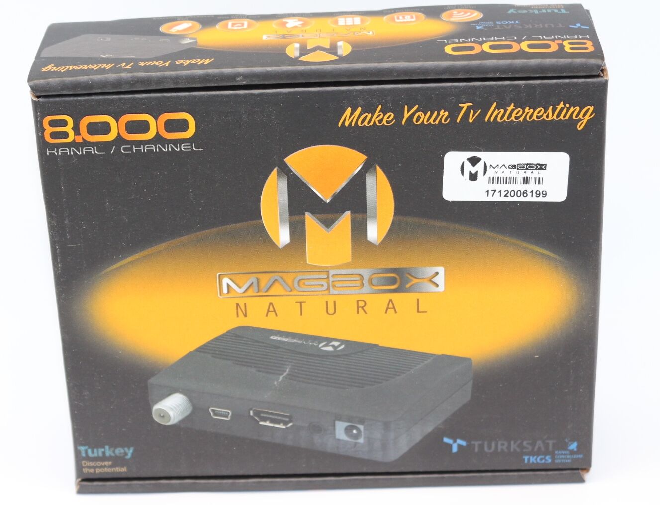Magbox Natural Usb Mini Full Hd Uydu Alıcısı Tkgs'li