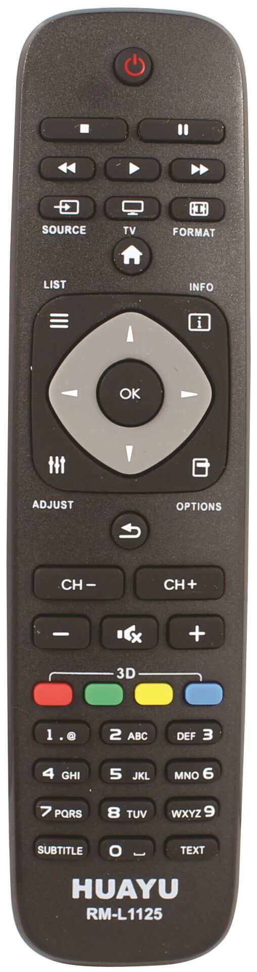 Philips RM-L1125 3D Lcd Plazma Led Tv Kumandası