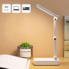 Powermaster PM-24440 Katlanabilir Dokunmatik Tuşlu Solar / Şarjlı Ledli Masa Lambası