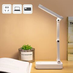 Powermaster PM-24440 Katlanabilir Dokunmatik Tuşlu Solar / Şarjlı Ledli Masa Lambası