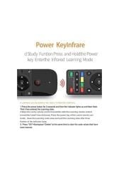 Air Mouse Wireless Keyboard 2.4G Wireless SesKomut Klavye Air Mouse Led Lcd Tv Android Box Bilgisayar Projeksiyon Windows 2000 XP Vista Windows CE Windows 7 10 Mac OS X Android OS Smart Android Tv Media Oynatıcılar Şarjlı IR Öğrenebilir Özellikli Kumanda