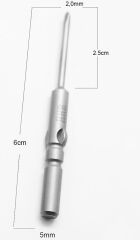 Elektrikli Matkap Ucu 5x60 2.0x25