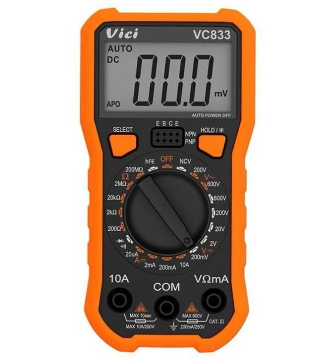 Vici VC-833 Dijital Multimetre