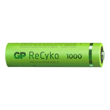 Gp Recyko 950 Mah R03 AAA Şarjlı 2'li Pil