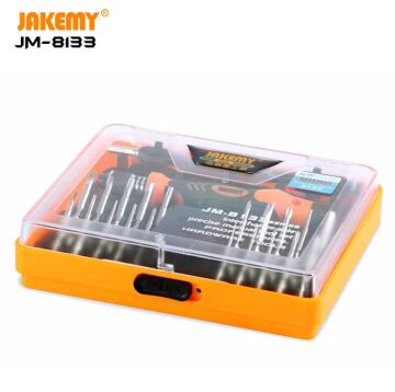 Jakemy JM-8133 Tornavida Seti 45mm 23 Parça