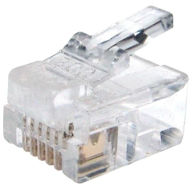 6P6C Plug Rj11 Soket (100'lü Paket)