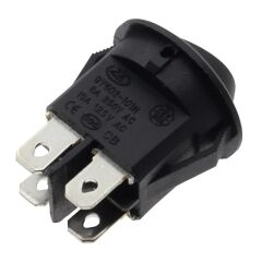 IC-131-4 Yuvarlak Işıklı On-Off Anahtar 4P