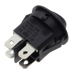 IC-131-4 Yuvarlak Işıklı On-Off Anahtar 4P