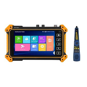 Novacom NVC-MFOV58 IP-HD-TVI-CVI-AHD-OPM-VFL Fiber CCTV Kamera Test Cihazı