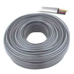 Artar 4'lü Flat Köken 100 Metre Telefon Kablosu