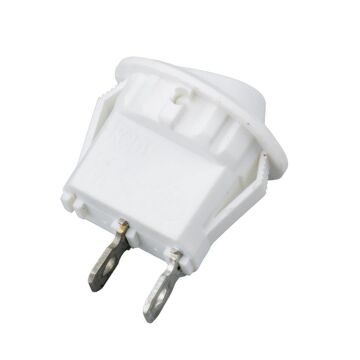 IC-133A Yuvarlak Işıksız On-Off Anahtar 2P (10'lu Paket)