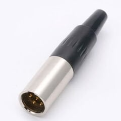 Mini Canon 4 Pin Erkek Jack Fiş