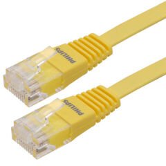 PHILIPS SWA1949W/93-2 SARI YASSI FLAT UTP 2 METRE CAT6 KABLO POŞETLİ