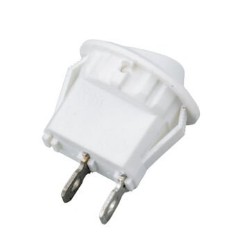 IC-133A Yuvarlak Işıksız On-Off Anahtar 2P (10'lu Paket)