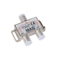 1/2 SPLITTER 5-2400 MHZ ELEKTROMER * TENON ZE-2122 (5'Lİ PAKET)