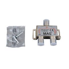 1/2 SPLITTER 5-2400 MHZ ELEKTROMER * TENON ZE-2122 (5'Lİ PAKET)