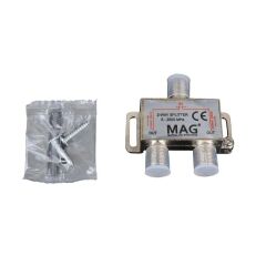 1/2 SPLITTER 5-2400 MHZ ELEKTROMER * TENON ZE-2122 (5'Lİ PAKET)