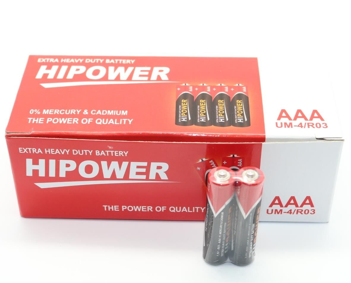 HIPOWER AAA İNCE KALEM PİL 60-LIK PAKET