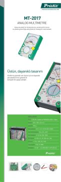Proskit Mt-2017 Analog Multimetre Ölçü Aleti