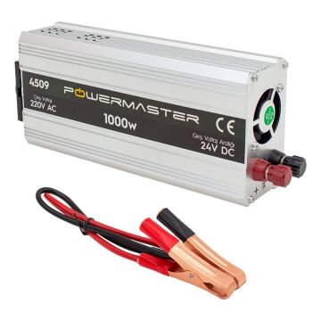 PowerMaster PM-4509 24 Volt - 1000 Watt Modifiye Sinüs İnverter İnvertör