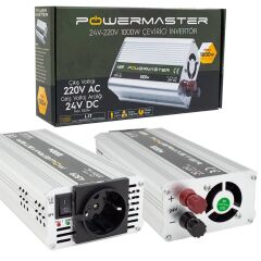 PowerMaster PM-4509 24 Volt - 1000 Watt Modifiye Sinüs İnverter