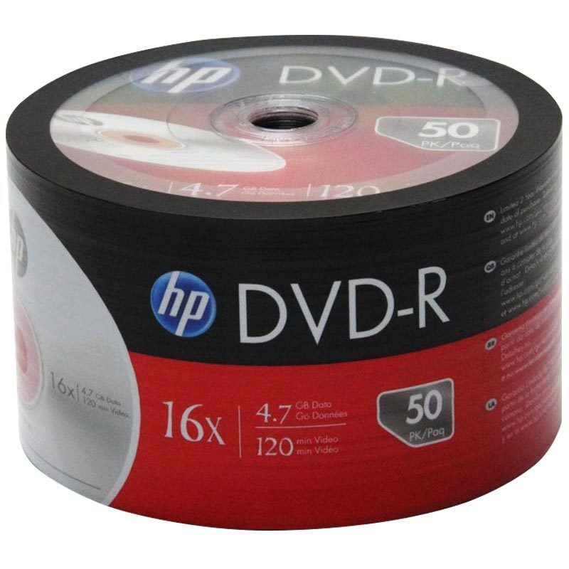 HP DME00070-3 4.7 GB Boş DVD-R 50'li Paket