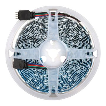 ZMR ZMR-603 RGB 12 Volt 3 Çipli 5050 İç Mekan Silikonsuz 60 Led 5 Metre Şerit Led