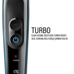 BIAOYA BAY-690 TURBO ŞARJLI KABLOSUZ 5IN1 TIRAŞ MAKİNESİ
