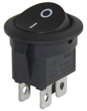 IC-133-4 Yuvarlak Işıksız 4P On-Off Anahtar
