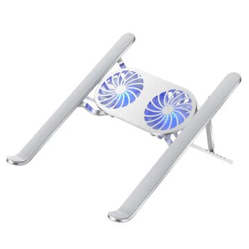 PowerMaster PM-24572 Çift Fan Taşınabilir Notebook Laptop Soğutucu Stand