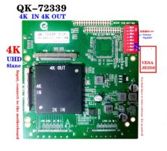 QK72339 Lcd Panel Flexi Repair 4K Girişli 2K Çıkışlı
