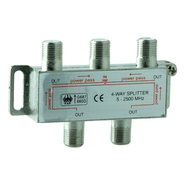 Mag 5-2500 Mhz 1/4 Splitter