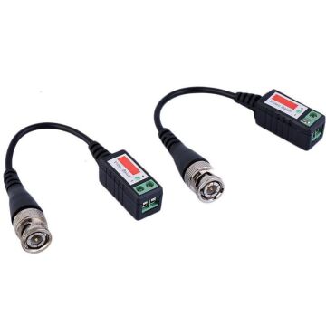 Powermaster PM-3895 Max. 400 Metre HD-TVI-CVI-AHD-CVBS Video Balun