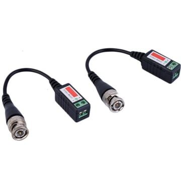 Powermaster PM-3895 Max. 400 Metre HD-TVI-CVI-AHD-CVBS Video Balun