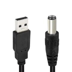 USB KALIN (5.5*2.1) ADAPTÖR JACKLI KABLO SL-DCM7 (10'LU PAKET)