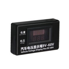 Powermaster 9-60V Otomotiv LCD Dijital Devre Test Cihazı Gerilim Ölçer