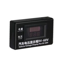 Powermaster 9-60V Otomotiv LCD Dijital Devre Test Cihazı Gerilim Ölçer