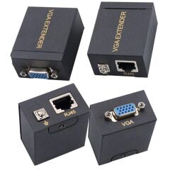 Powermaster PM-17297 VGA CAT5-CAT6 60 Metre Extender Uzatıcı