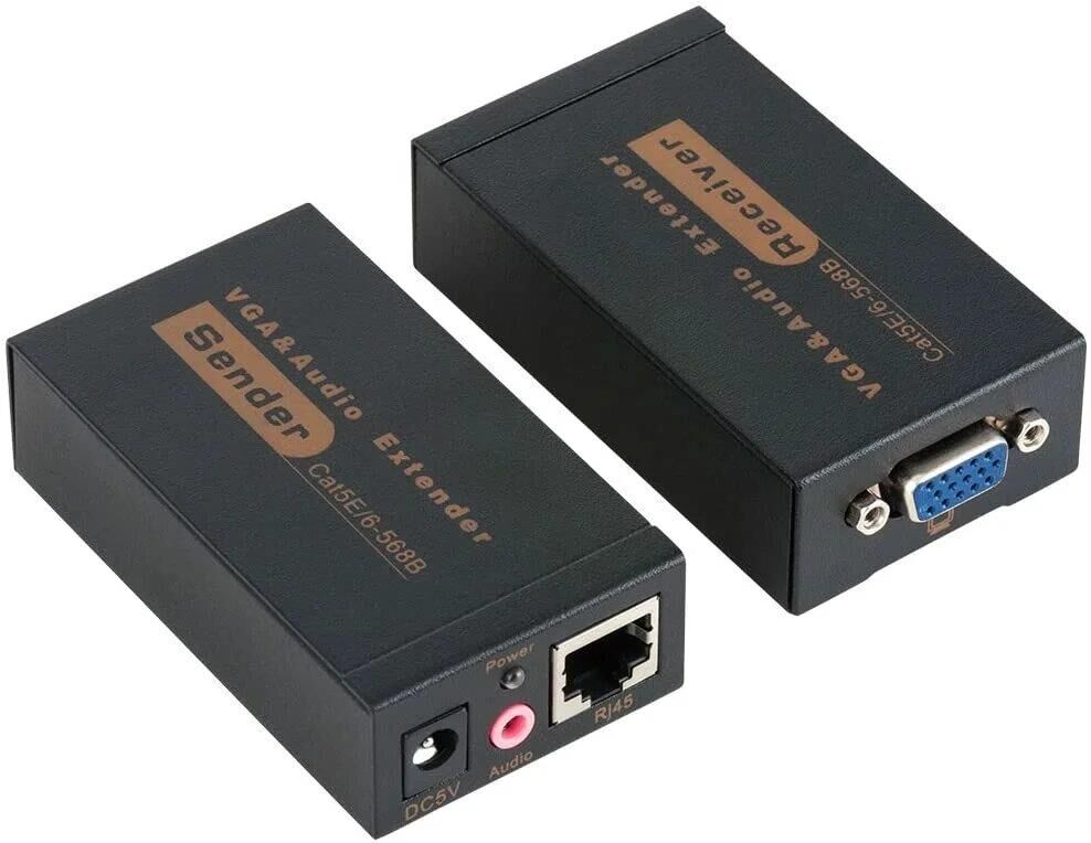 VGA&Audio Extender 100 Mt