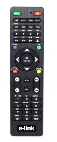 S-Link SL-DVDK10 Dvd Akıllı Kumanda Universal